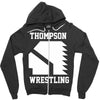 Thompson High School Wrestling (Vision Quest) Zipper Hoodie