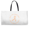 Once You Choose Hope Anyyhing Is Possible Weekender Totes