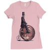 penny farthing Ladies Fitted T-Shirt