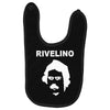 rivelino brazil 70s football world cup legend retro Baby Bibs