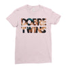 Dobre Twins Photo Ladies Fitted T-Shirt