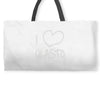 i love glasto Weekender Totes