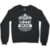 Made In 1942 And Still Awesome Crewneck Sweatshirt
