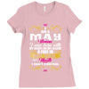 i am a may women Ladies Fitted T-Shirt