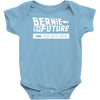 bernie for the future Baby Onesie