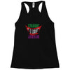 straight outta arkham Racerback Tank