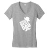 World's Best Dad Ever Women's V-Neck T-Shirt