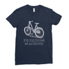 freedom machine Ladies Fitted T-Shirt