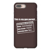 gun permit second amendment iPhone 8 Plus