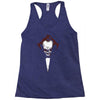 the clown father Racerback Tank