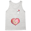 Mom and Baby are Connected to the Heart Tank Top