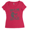 help me stack overflow youre myo nly hope Women's Triblend Scoop T-shirt