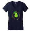 grow a pear Women's V-Neck T-Shirt