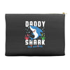 daddy shark doo doo doo family matching Accessory Pouches