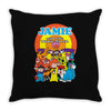 jamie and the magic torch cult funny retro Throw Pillow