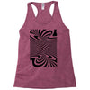 optical illusion Racerback Tank