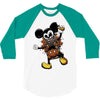 mickey mouse trap 3/4 Sleeve Shirt