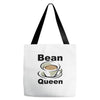 bean queen Tote Bags