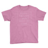 Sorry Im Late I Didnt Want To Come Youth Tee