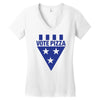 vote pizza best trending Women's V-Neck T-Shirt