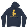 downloading poop Unisex Hoodie