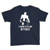 I Have A Plan Attack Youth Tee