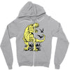 tyrannosaurus rex Zipper Hoodie