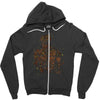 the evolution of groot Zipper Hoodie
