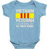 vietnam veteran Baby Onesie