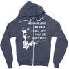fight club tyler durden brad pitt Zipper Hoodie
