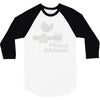 peace and music 3/4 Sleeve Shirt