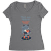 tell me more Women's Triblend Scoop T-shirt