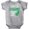 talk to myself fishing Baby Bodysuit
