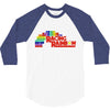 racing rainbow 3/4 Sleeve Shirt