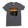 2016 dumpster fire Ladies Fitted T-Shirt