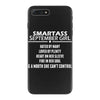 Smartass September Girl iPhone 7 Plus Case