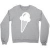 ice cream cone funny Crewneck Sweatshirt