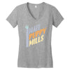 i hate puppy mills Women's V-Neck T-Shirt