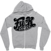 fuck cancer (2) Zipper Hoodie