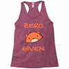 zero fox given Racerback Tank