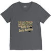 happy when duck hunting V-Neck Tee