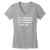 i write code Women's V-Neck T-Shirt