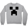 creeper face Crewneck Sweatshirt