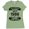 Premium Vintage  1988 Ladies Fitted T-Shirt