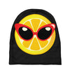 Lemon with Disco Glasses Baby Beanies