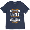 Super Cool Uncle Of A Freaking Awesome Niece V-Neck Tee