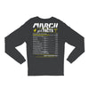 March Girl Facts Aries Long Sleeve Shirts