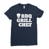 bbq grill chef Ladies Fitted T-Shirt