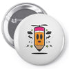 fly pencil vector Pin-back button