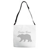 sister bear Adjustable Strap Totes